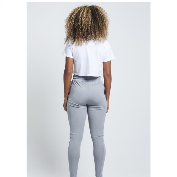 SikSilk New With Tags Retro Box Fit Crop 100% Cotton Tee – Optic White Size 2 - Picture 4 of 10